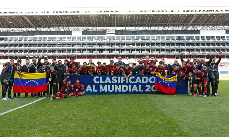 Venezuela se clasifica por segunda vez a un Mundial Sub-17