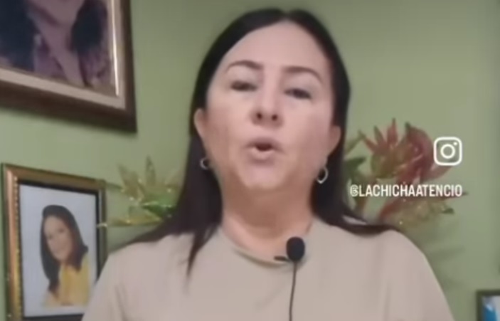 Nidia Gutiérrez de Atencio pidió disculpas por los hechos violentos