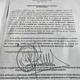 Denuncian que no le paran a boleta de excarcelación