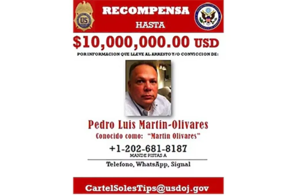 Estados Unidos mantiene activas varias recompensas vinculadas con Venezuela