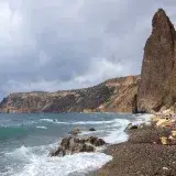 Playa del Cabo Fiolent, Crimea