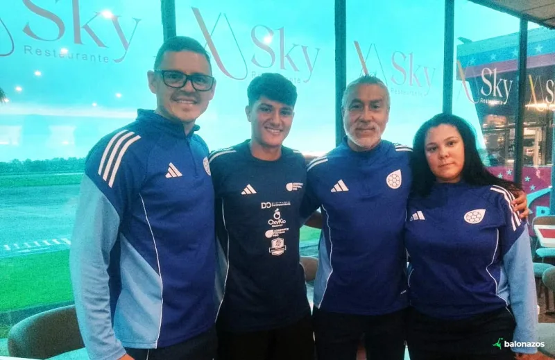 Juan Ramírez viajó a Dubái para buscar un contrato profesional