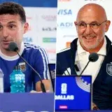 Scaloni y De la Fuente reviven un vínculo en la final