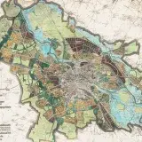 Title: Breslau und Umgebung: Lageplan Creator: Hermann Jansen Date: 1927 Providing institution: Museum of Architecture at Berlin Institute of Technology Aggregator: German Digital Library Providing