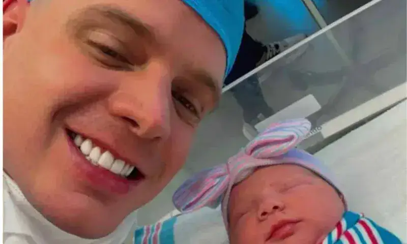 Marko Música le da la bienvenida a su segunda hija Roma