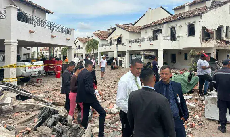 Investigan empresa de gas por la explosión de mansión en Lechería
