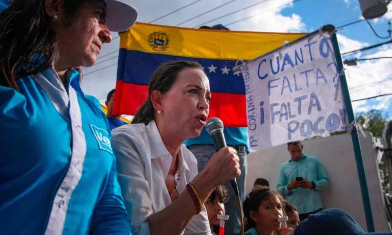 Machado: "Estamos viendo un régimen que se radicaliza como perdedor"