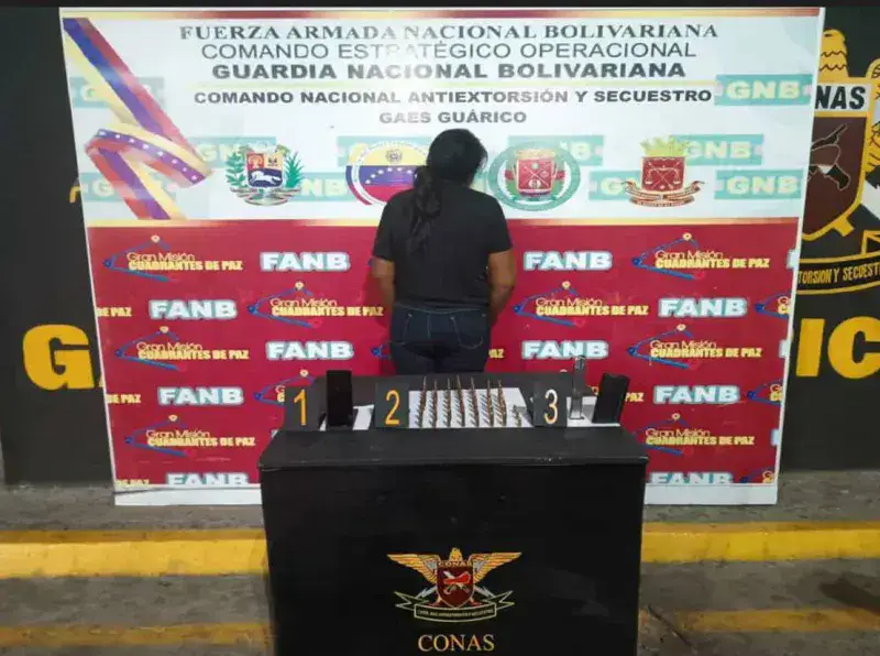 FANB capturó a mujer ligada al grupo delictivo “Oscar de Jesús del Llano”