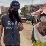 Patricia Velásquez coordina ayuda en La Guaira