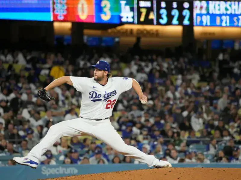 Kershaw lanzó magistral juego ante los Mets