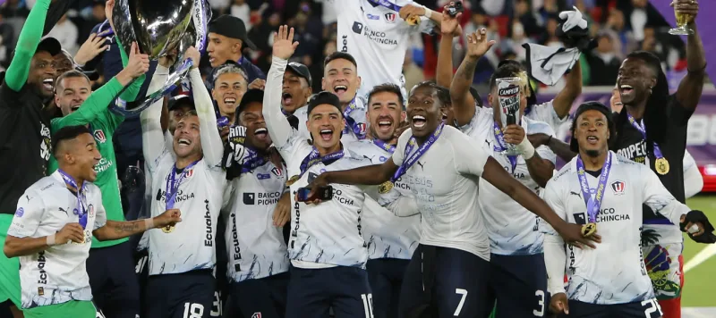 Jan Hurtado campeón de Ecuador con Liga de Quito