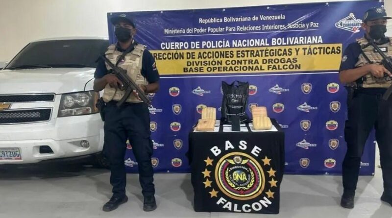 Incautan cuatro panelas de marihuana en Dabajuro