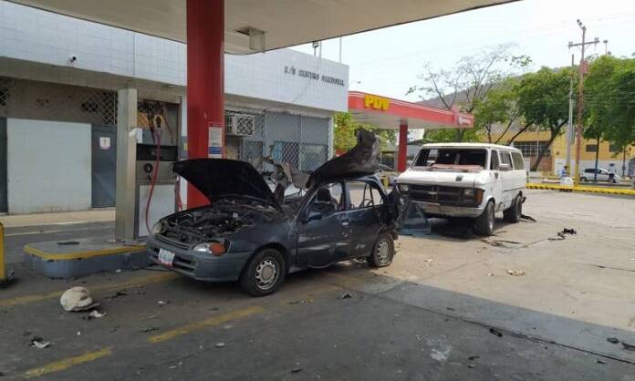 Bomberos enviarán a Pdvsa informe sobre gasolina y carros incendiados