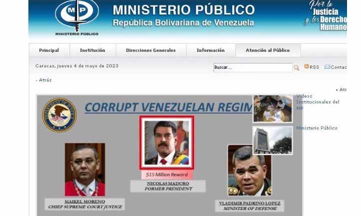 "Hackean" la página web del Ministerio Público