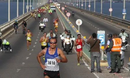 Cerrarán el Puente por la Media Maratón de Maracaibo