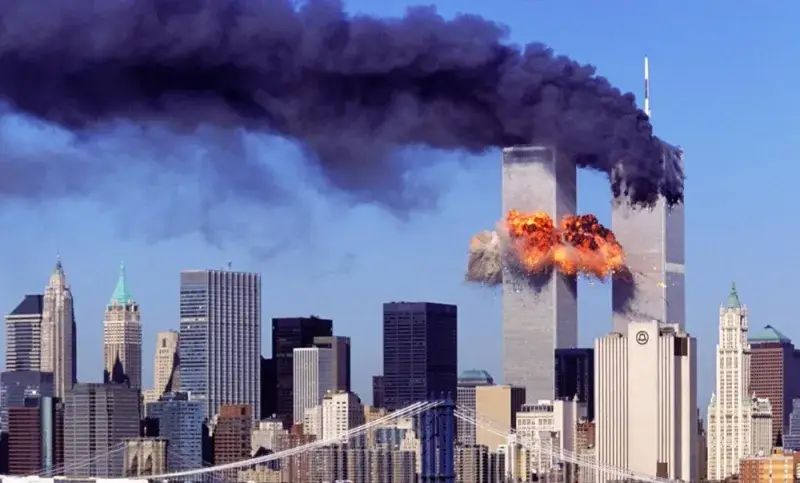 A 25 años del 11S: cronología de 149 minutos de terror