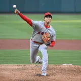 Ohtani al lado del ‘Bambino’