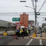 Imtcuma realiza mantenimiento vial y a semáforos en Calle 72 con Avenida 13