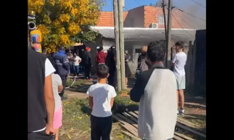 Incendio acaba con la vida de dos hermanitos en Argentina