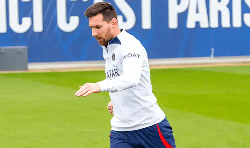 Messi vuelve a entrenar con el PSG