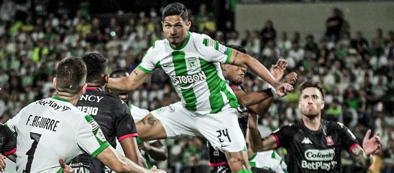 Eric Ramírez anotó en el triunfo de Atlético Nacional ante Santa Fe