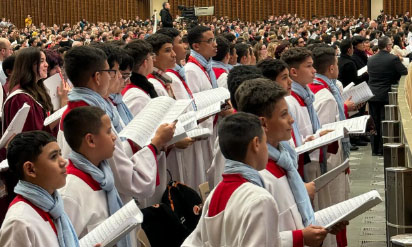 Niños Cantores del Zulia participan en Congreso Internacional en el Vaticano
