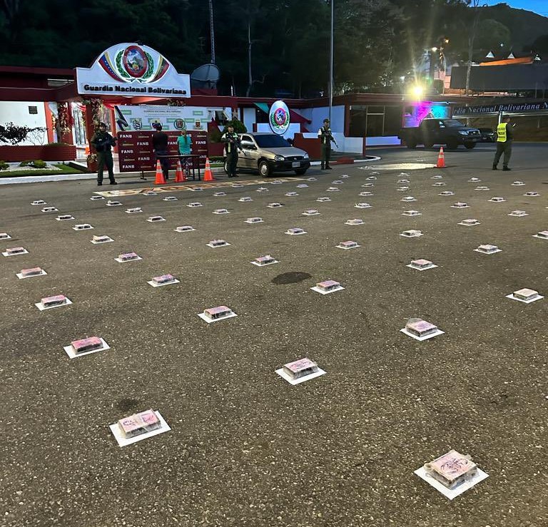 FANB incautó cien envoltorios de cocaína en el estado Táchira