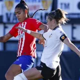 Gabriela García anotó en la goleada del Atlético Madrid ante el Valencia
