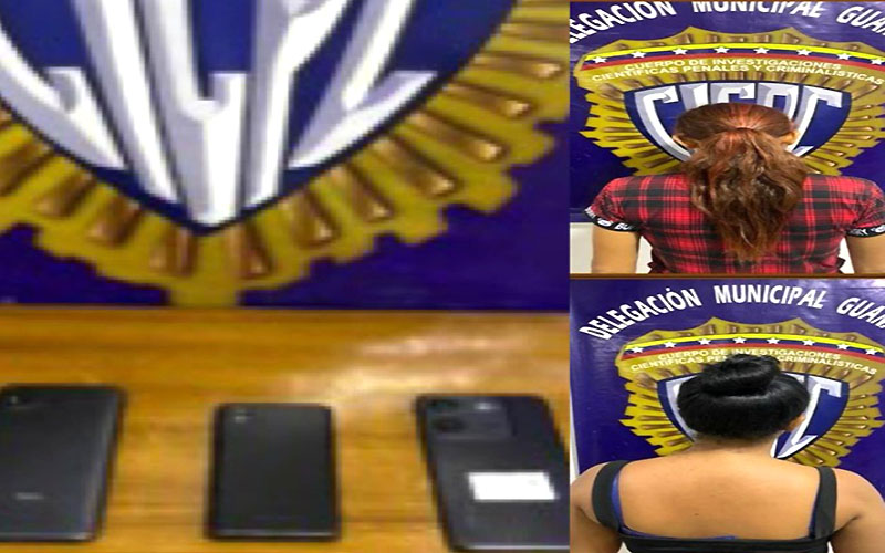 Detenidas dos mujeres que atracaban a mano armada