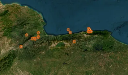 Más de 1.200 réplicas concentran en el centro‑norte tras sismos