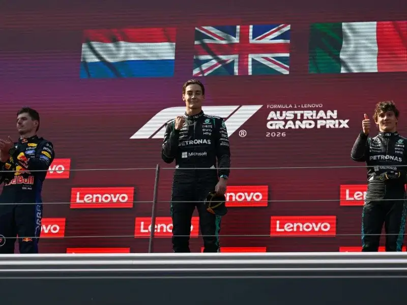 Russell domina en Austria y reduce la diferencia en la pelea por el campeonato
