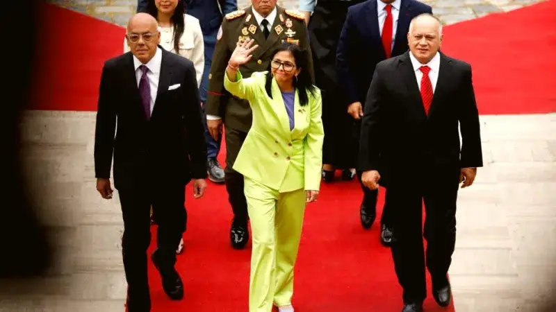 Trump pide inmunidad para Delcy Rodríguez en Florida