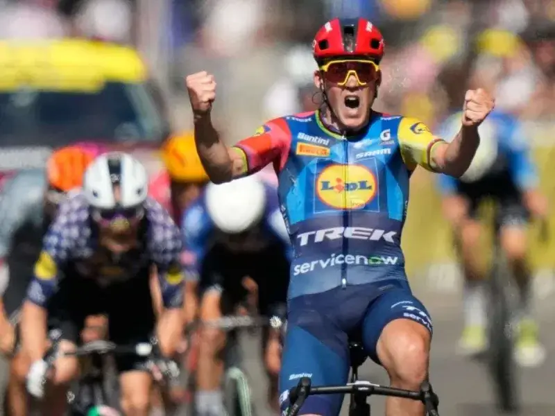 Mads Pedersen triunfa en la cuarta etapa del Tour de Francia