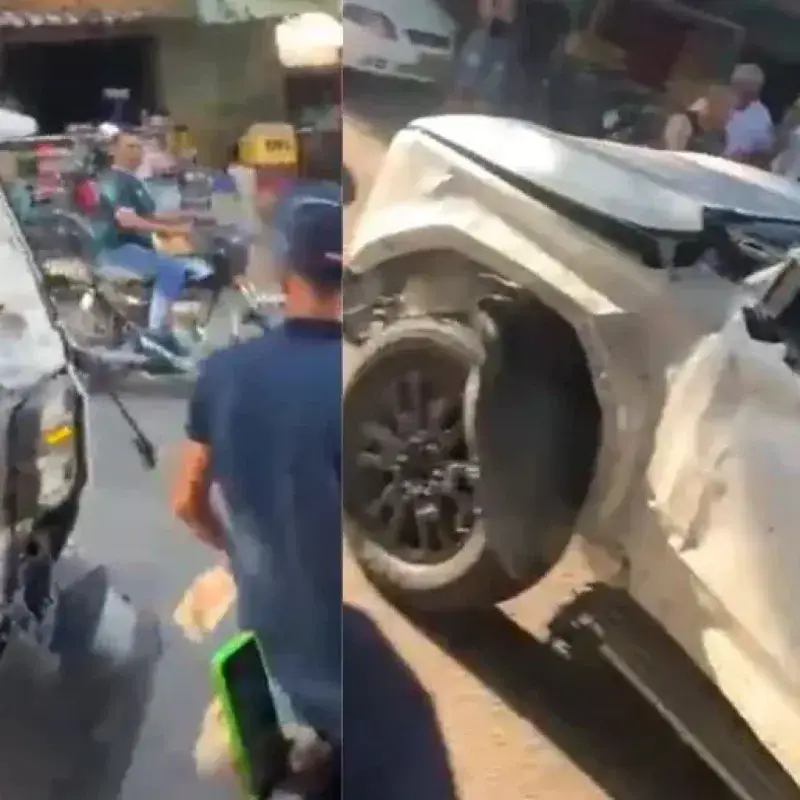 Atacan con explosivos vehículo policial en Cúcuta