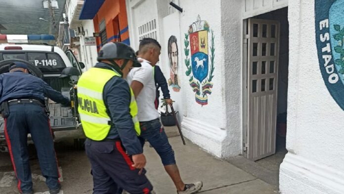 
				Mató a puñaladas a una perrita y lastimó a su cría y fue detenido			