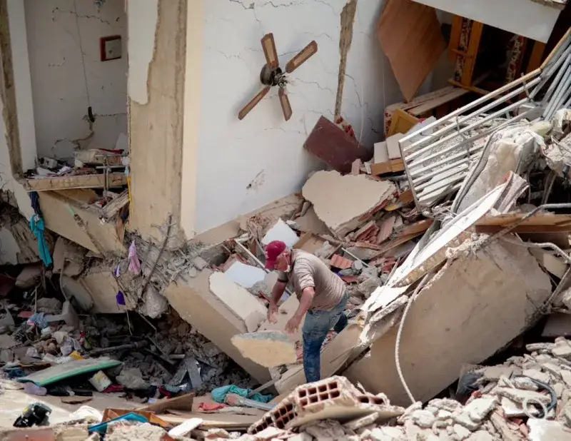 Gobierno eleva a 1.450 los fallecidos por los terremotos del 24 de junio