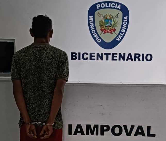 Preso por robar con arma blanca