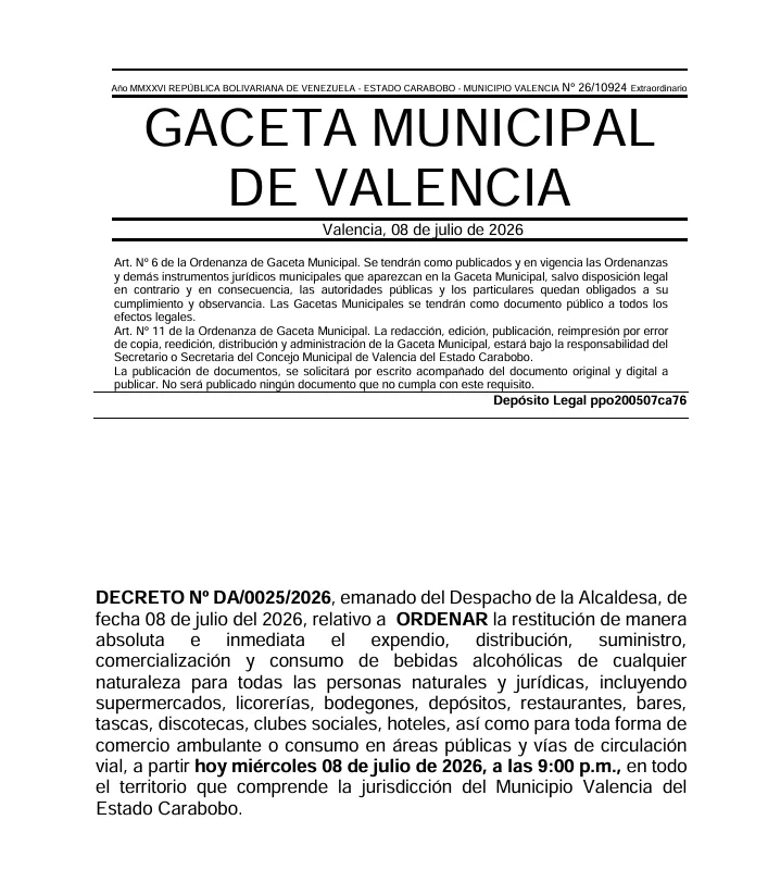 Valencia reabre venta de alcohol tras duelo nacional
