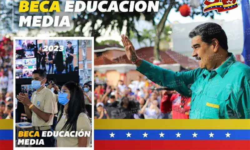 Sistema Patria paga bono Beca Enseñanza Media