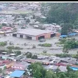 Lluvias anegan calles y viviendas en Chabasquén y dejan decenas de familias afectadas