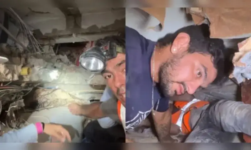 Familiares buscan cuerpos entre escombros en La Guaira