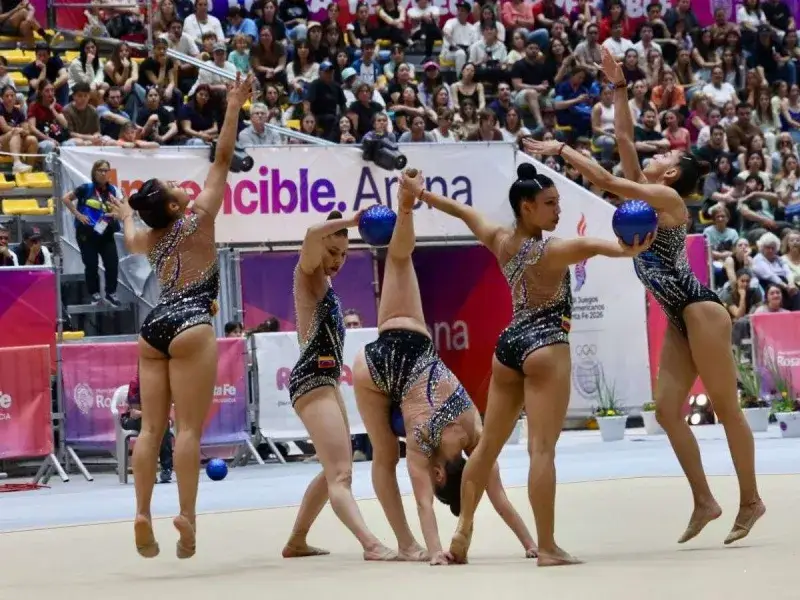 Gimnasia rítmica logra su segunda plata en Santa Fe 2026