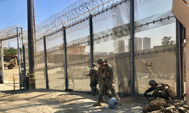 EE. UU. mandará a 1.500 soldados de refuerzo a frontera con México