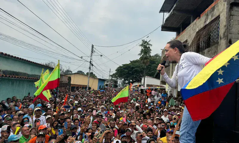 María Corina Machado: Quien "va a sustituir a Maduro soy yo”