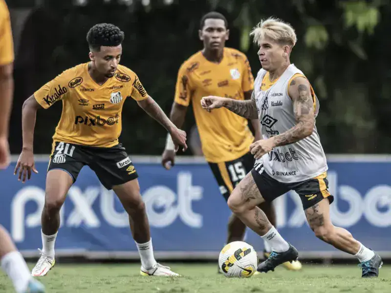 Soteldo vuelve a entrenar con el Santos