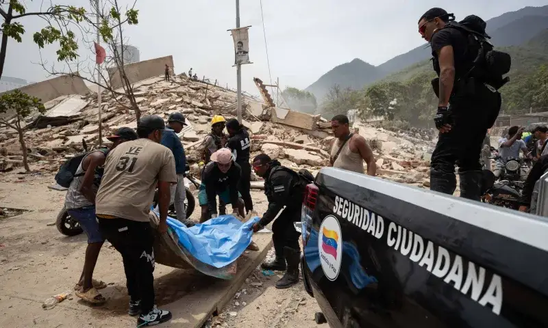 Suman 188 muertos y 1.520 heridos tras los dos terremotos en Venezuela