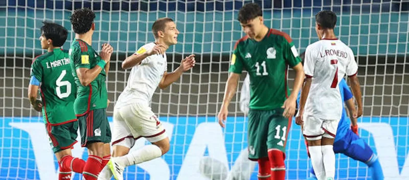 La Vinotinto sub-17 rescató un empate ante México