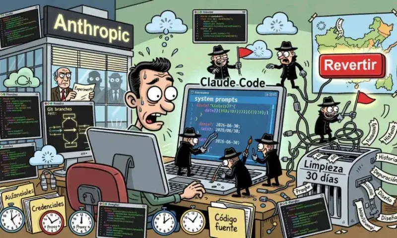 Anthropic admite y revertirá un mecanismo oculto en Claude Code tras las denuncias