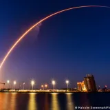 
				SpaceX lanza súper cohete con el satélite Viasat 3			