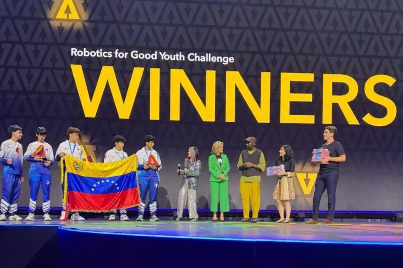 Venezuela brilla con dos oros en el mundial de robótica suizo
